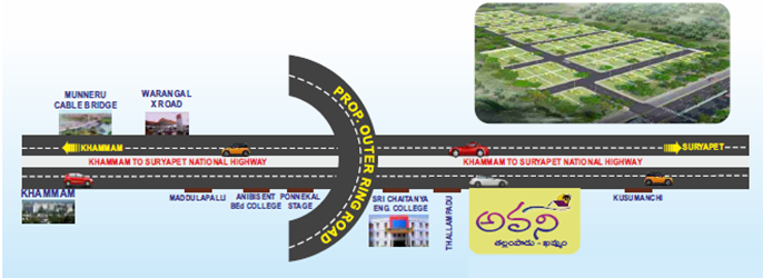 Avani Route Map